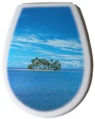 Deski sedesowe - Bisk Deska sedesowa Lilia foto wyspa - miniaturka - grafika 1