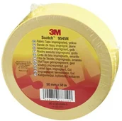 Taśmy klejące - Scotch 9545 N Y50 taśma klejąca z tkaniny, 1 rolka, 50 MM X 50 m, żółty 9545N Y50 - miniaturka - grafika 1