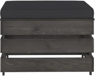 vidaXL 3-cz. zestaw wypoczynkowy do ogrodu, z poduszkami, drewniany 3068187 - Meble ogrodowe - miniaturka - grafika 7