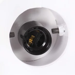 VidaXL Industrialna lampa wisząca, 25 W, biała, okrągła, 19 cm, E27 320540  VidaXL - Lampy pozostałe - miniaturka - grafika 9