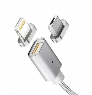 Maclean Wtyk magnetyczny Lightning MCE163 do kabla magnetycznego srebrny szybkie ładowanie 47649 - Części i akcesoria do laptopów - miniaturka - grafika 3
