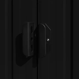 vidaXL Szopa ogrodowa, antracyt, 257x779x181 cm, stal galwanizowana! 47034 - Altany ogrodowe - miniaturka - grafika 2