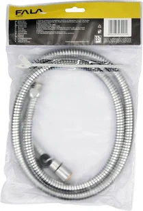 FALA WĄŻ PRYSZNICOWY ROZCIĄGLIWY 1.25-1.7M WZMOCNIONY PODWÓJNY SPLOT CHROMOWANY ANTYTWIST 75650 - Węże prysznicowe - miniaturka - grafika 4