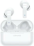 Słuchawki - USAMS BHULY06 białe - miniaturka - grafika 1