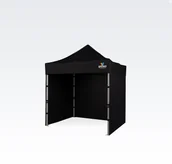 Pawilony ogrodowe - BRIMO Namioty nożycowe 2x2m - plus 3 ściany - Czarny - miniaturka - grafika 1