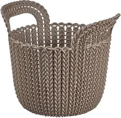 Curver Koszyk okrągły Knit 971033_CURVER - Pudła i pojemniki do przechowywania - miniaturka - grafika 3