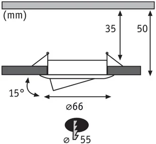 Paulmann Nova mini spot wychylany, 3 szt., alu - Oprawy, klosze i abażury - miniaturka - grafika 5