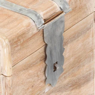 vidaXL Skrzynia, 90x40x40 cm, lite drewno akacjowe vidaXL - Pudła i pojemniki do przechowywania - miniaturka - grafika 26