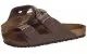Klapki i japonki męskie - Birkenstock Klapki Arizona BF Nubuk Mocca 151181 (BK17-a) para 41:2|42:2|43:2|45:1|46:1| - miniaturka - grafika 1