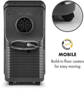 Klarstein Metrobreeze New York Smart 7k, klimatyzator przenośny, 7000 BTU/2,1 kW, klasa efektywności energetycznej A, pilot zdalnego sterowania DXJ2-MtrbrzNYSmrt7KW - Klimatyzatory - miniaturka - grafika 8