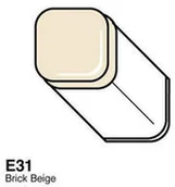 Kredki, ołówki, pastele i pisaki - Copic COPIC Classic Marker E31 Brick Beige 20075123 - miniaturka - grafika 1