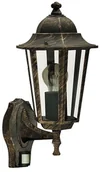Lampy ogrodowe - Rabalux kinkiet z czujnikiem ruchu VELENCE antyczne złoto (8218) - miniaturka - grafika 1