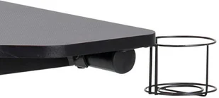 Actona Biurko dla gracza Trooper czarny - Biurka gamingowe - miniaturka - grafika 5