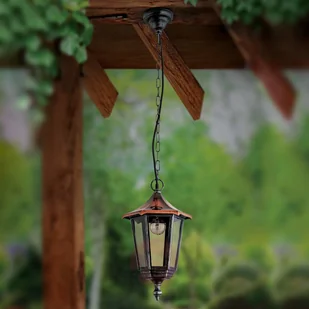ORION Lampa wisząca ANTOINE z miedzianym daszkiem - Lampy ogrodowe - miniaturka - grafika 3