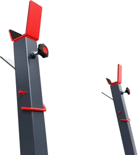 K-SPORT Ławka + Stojaki Do Wyciskania | Składana, regulowana - Ławki treningowe - miniaturka - grafika 5