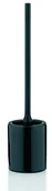 Akcesoria do wc - Kela KELA Mono 22588 Toiletborstel en houder, keramiek, zwart 22588 - miniaturka - grafika 1