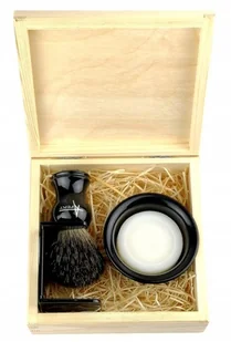 Pędzel Do Golenia Borsuk + Maszynka Eko Prezeznt - Pędzle do golenia - miniaturka - grafika 5