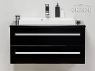 Szafki łazienkowe - Gante Szafka wisząca z umywalką 80/39/2 FKS seria Fokus C FKS-C-U80/39/2 FKS LIZ - miniaturka - grafika 1