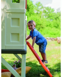 Smoby Smoby Domek na Palach plac zabaw Zjeżdżalnia 150 cm 810800 - Place zabaw - miniaturka - grafika 6