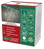 Sprzęt do nurkowania - Konstsmide 6386  190 kropli łańcuch świetlny/do użytku wewnątrz pomieszczeń (IP20)/50 ciepłe białe diody LED/3 V wewnętrzny transformator/srebrzystą drutu 6386-190 - miniaturka - grafika 1