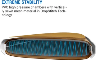 Capital Sports Capital Sports Downwind Cruiser 9.8, nadmuchiwana deska do wiosłowania na stojąco, kompletny zestaw WTR1-Downwind9.8 - Deski SUP i akcesoria - miniaturka - grafika 2