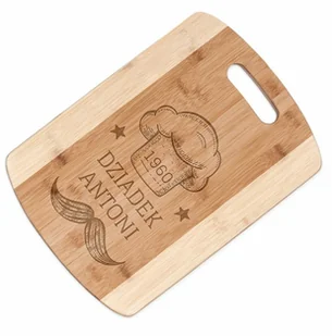 Murrano Deska bambusowa do krojenia z grawerem dla pary na ślub rocznicę p DSK-BMB3-039 - Deski do krojenia - miniaturka - grafika 20