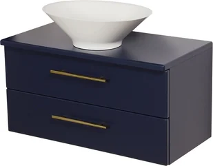 Gante Szafka wisząca z umywalką nablatową 80 cm Belli Gold BEL-GN-U80/39/2+BEL-GN-B6 - Szafki łazienkowe Gante Szafka wisząca z umywalką nablatową 80 cm Belli Gold BEL-GN-U80/39/2+BEL-GN-B6 - Szafki łazienkowe - miniaturka - grafika 1