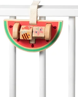 Lilliputiens LILLIPUTIENS Zestaw drewnianych zawieszek aktywizujących Nosorożec Marius 9 m+ solution-bc-7767-0 - Gryzaki dla dzieci - miniaturka - grafika 13