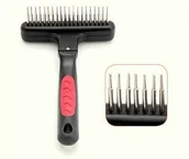 Szczotki i furminatory - Szczotka Ives roz.M Duże Teleskopowe Ząbki - Comfy - miniaturka - grafika 1