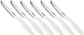 Noże stołowe - Tescoma Nóż stołowy PRESTO 12 cm, 6 szt., biały 863054-11 - miniaturka - grafika 1