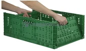 Koszyki i wózki sklepowe - Kosz pojemnik składany (wym. 600 x 400 x 180 mm) - miniaturka - grafika 1