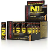 Odżywki białkowe - Nutrend N1 Pre Workout Shot 20x60ml pomarańcz - miniaturka - grafika 1
