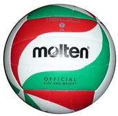 Siatkówka - Molten Piłka, V5M 1500, biało-zielona, rozmiar uniwersalny - miniaturka - grafika 1