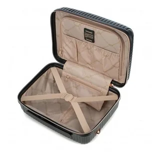 Wittchen Kosmetyczka Kuferek GL Style 56-3P-844 56-3P-844-10 - Kosmetyczki, organizery i kuferki - miniaturka - grafika 2