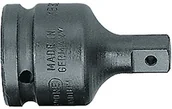 Klucze i nasadki - Gedore Siła  złączka redukcyjna KB 3219 na klucz nasadowy, 3/4 cala na 1/2 cala czworokątny, 1 sztuki, 6675280 6675280 - miniaturka - grafika 1