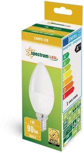 Spectrum SpectrumLED Led Świecowa E-14 230v 1w Nw WOJ+14452 - Żarówki LED - miniaturka - grafika 2