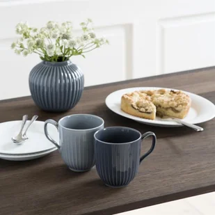 Kähler Kähler HAMMERSHJ Kubek z Uchem 330 ml Biały 692250 - Kubki - miniaturka - grafika 7