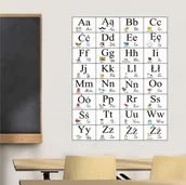 Pomoce naukowe - Alfabet ścienny z polskimi znakami ED028 - miniaturka - grafika 1
