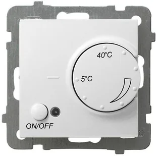 Ospel Termoregulator elektroniczny AS MODUŁ biały RTP-1G/m/00 - Regulatory i termostaty - miniaturka - grafika 2