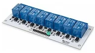 Komputery jednopłytkowe - Velleman Velleman 8-KANAŁOWY MODUŁ PRZEKAŹNIKA VMA436 - miniaturka - grafika 1