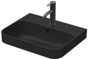 Umywalki - Duravit Happy D.2 Plus 50x40 cm antracytowa mat 2360501360 - miniaturka - grafika 1