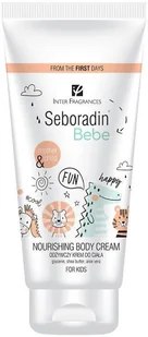 Seboradin Seboradin Bebe odżywczy krem do ciała 200ml - Balsamy i oliwki dla dzieci - miniaturka - grafika 2