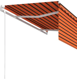 VidaXL Lumarko Automatycznie zwijana markiza z zasłoną zacieniającą, 3x2,5 m  3069266 VidaXL - Markizy - miniaturka - grafika 4