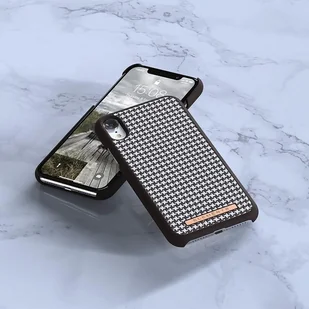NORDIC ELEMENTS Nordic Elements Saeson Idun - Etui iPhone XR (ciemny brąz) E20295 - Etui i futerały do telefonów - miniaturka - grafika 5
