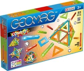 Klocki - GeoMag zestaw magnetyczny Confetti 83 - miniaturka - grafika 1