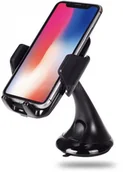 Akcesoria do nawigacji - Winner Group WG Fast Wireless Car Holder/Charger czarny - miniaturka - grafika 1