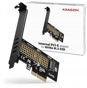 Axagon Axagon PCEM2-N adapter wewnętrzny PCIe x4 M.2 NVMe M-key slot PCEM2-N - Tuning komputera - akcesoria - miniaturka - grafika 2