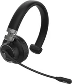 Słuchawki - Xqisit Mono Wireless Headset Czarny - miniaturka - grafika 1