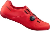Buty rowerowe - Shimano buty rowerowe szosowe męskie SH-RC300M czerwone - miniaturka - grafika 1