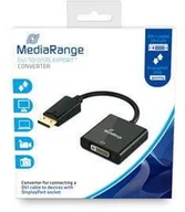 Adaptery i przejściówki - MediaRange Konwerter DVI-DisplayPort MediaRange MRCS174 czarny MRCS174 - miniaturka - grafika 1
